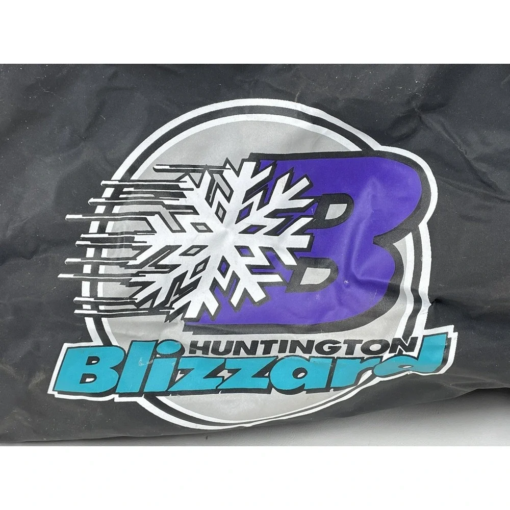 Huntington Blizzard Duffle Bag 90s NHL ECHL Vintage 22
